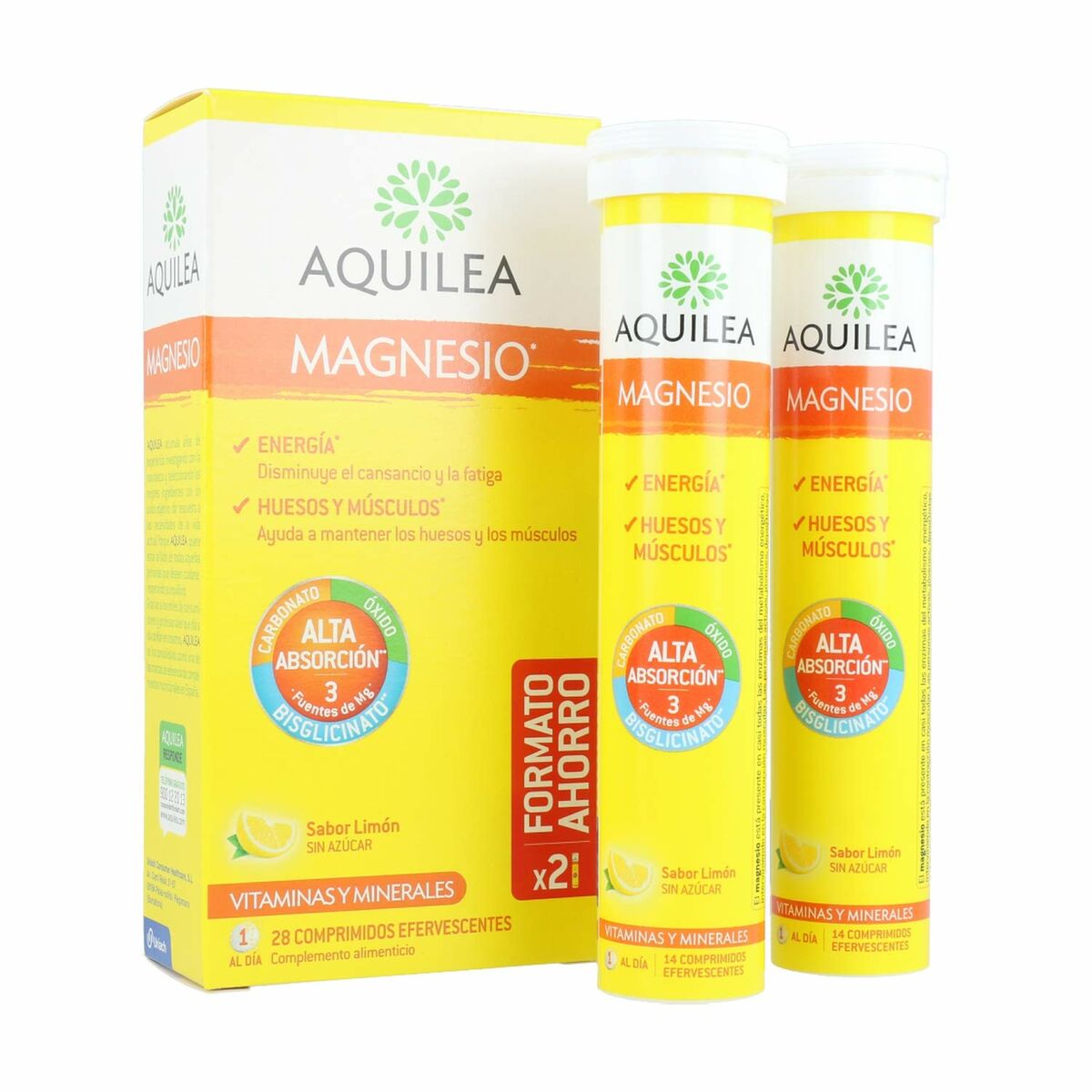 Magnésium Aquilea Citron Magnésium 28 Unités